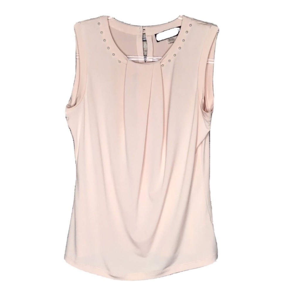 Karl Lagerfeld Sleeveless Blouse Blush Pink